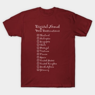 Digital Nomad Destination T-Shirt